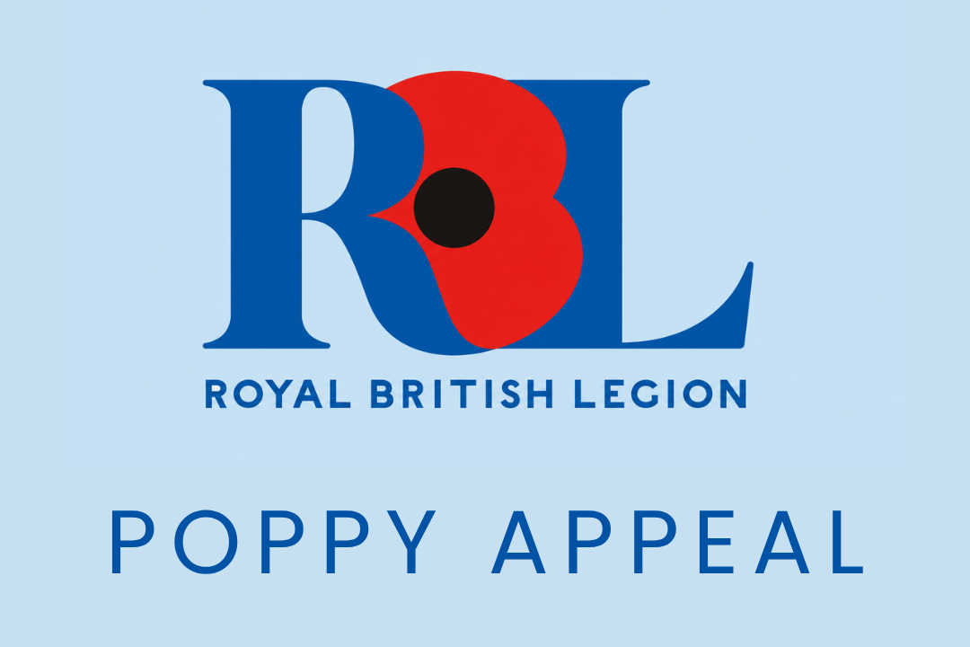 Support the Poppy Appeal ❤️ Buy from One Central Boulevard Reception