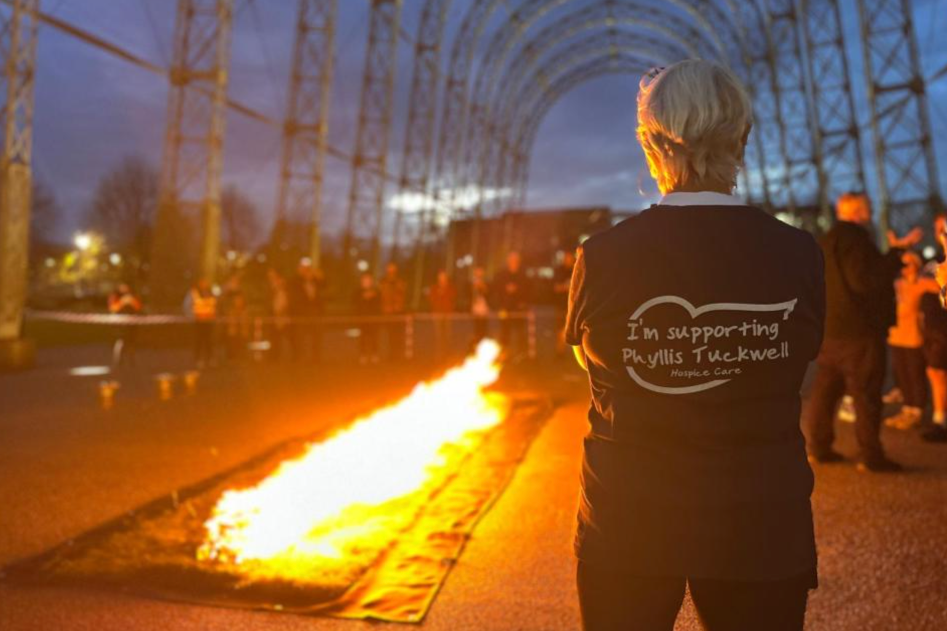 Corporate Firewalk for Phyllis Tuckwell Hospice Care 🔥